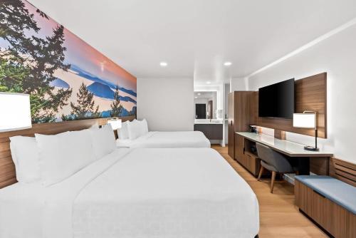 Katil atau katil-katil dalam bilik di Clarion Pointe Mount Vernon - Burlington