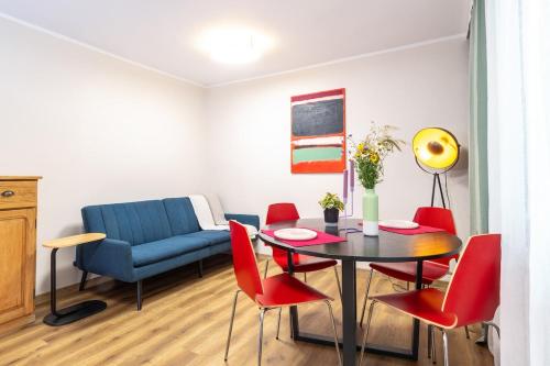 Een zitgedeelte bij Between the Old Town and the Beach