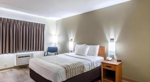 Ένα ή περισσότερα κρεβάτια σε δωμάτιο στο Econo Lodge Ithaca Airport