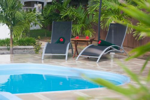 Piscina en o cerca de Villa Koket