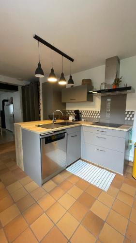 Dapur atau dapur kecil di Jojotte's House