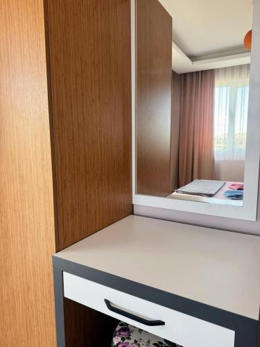 Katil atau katil-katil dalam bilik di Reisoğlu My Termal Otel