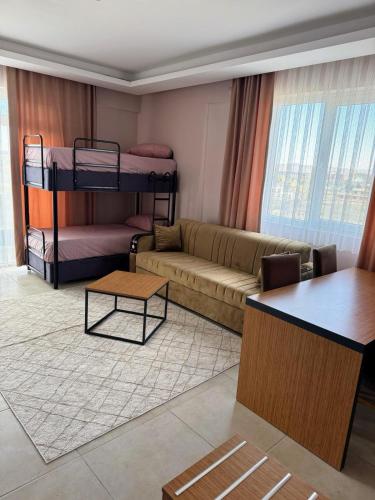 Katil atau katil-katil dalam bilik di Reisoğlu My Termal Otel