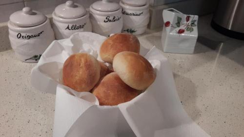 Comida en el bed and breakfast o alrededores