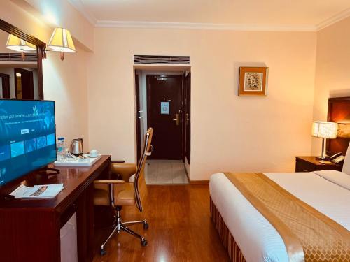 TV/Unterhaltungsangebot in der Unterkunft Inter Luxury Hotel