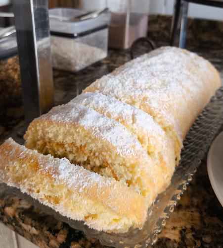 インの敷地内または近くでの食事または食べ物
