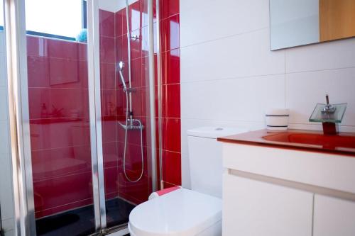Koupelna v ubytování Kretxeu Luxury Villa