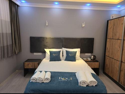 Letto o letti in una camera di Koçi Otel