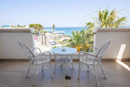 Ein allgemeiner Meerblick oder ein Meerblick von des Hotels aus