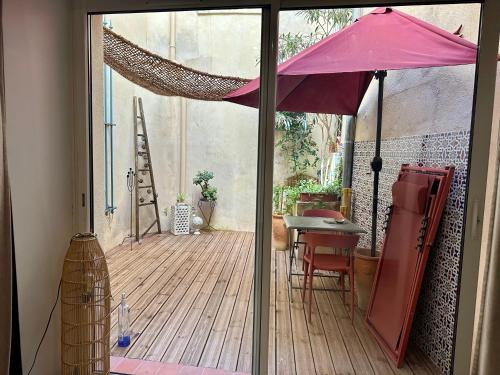 Patio nebo venkovní prostory v ubytování ART'APPART