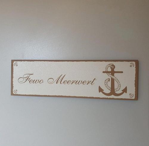 Majutusasutuses MeerWert - ABC297 olev sertifikaat, autasu, silt või muu dokument