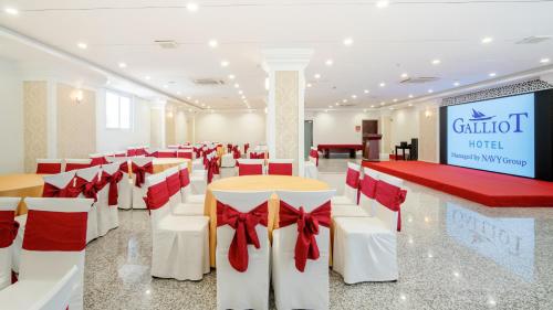 Zona business o sala de conferencias en Galliot Hotel Nha Trang