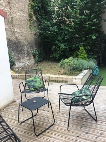 Au Jardin secret, hyper centre, terrasse