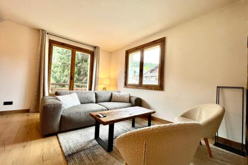 Photo de la galerie de l'établissement Bright apartment - near the slopes Megève, à Megève