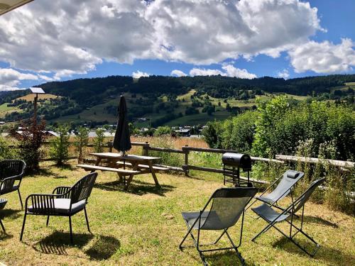 Le Chalet 138 Megève séjour pour 8 confort espace charme calme
