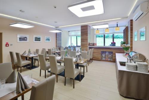 Restaurace v ubytování Hotel Podium