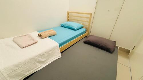Postel nebo postele na pokoji v ubytování Condo Ioi City Mall Putrajaya, 3 & 2 Bedrooms, near to Hospital Serdang, UPM, Uniten