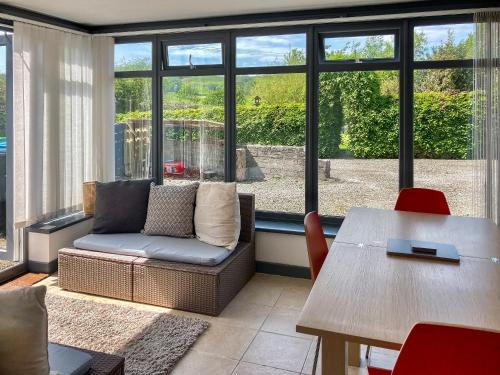 Istumisnurk majutusasutuses Kerrim Cottage