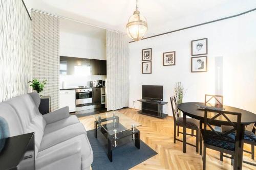 Posezení v ubytování Carlton Suites