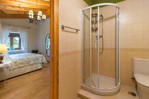 Ένα μπάνιο στο Casa Lindelagua