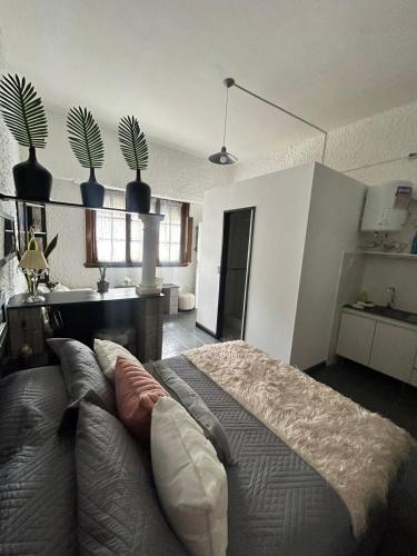 Χώρος καθιστικού στο Apartamento Boedo