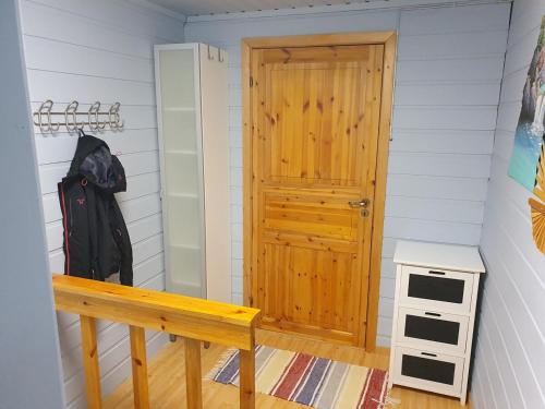 Η κουζίνα ή μικρή κουζίνα στο Apartment with loft, office if you need this