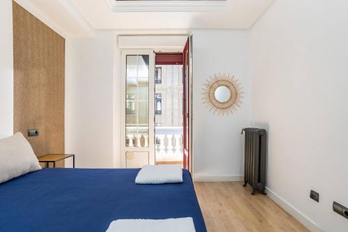 Postel nebo postele na pokoji v ubytování BaruHaus Santo Domingo GRUPOS