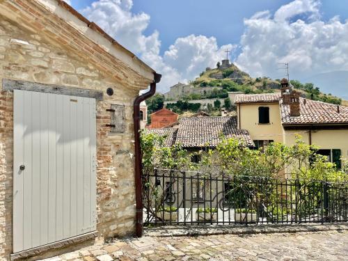 Nespecifikovaný výhled na hory nebo výhled na hory při pohledu z apartmánu