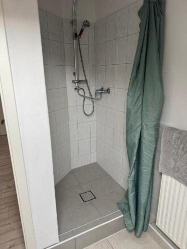 Ένα μπάνιο στο Ferienwohnung Emma