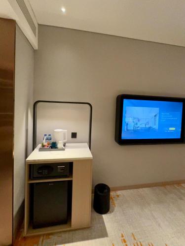 Cuisine ou kitchenette dans l'établissement Elong Hotel Jakarta PIK