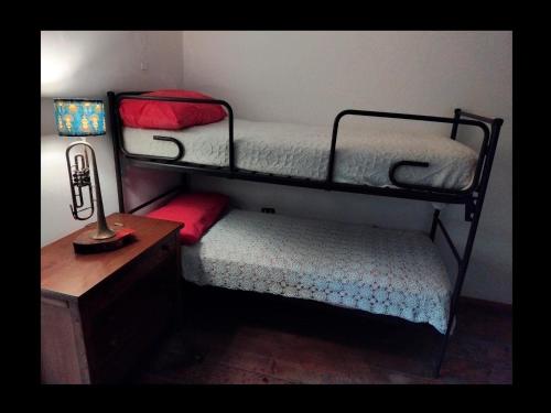 Postel nebo postele na pokoji v ubytování b&b da Gianduia