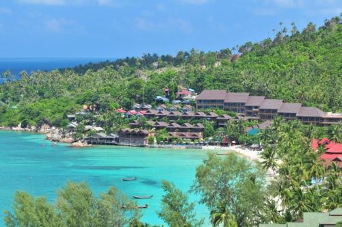 a view of a resort on a tropical beach at Haad Yao Bayview Resort in Haad Yao