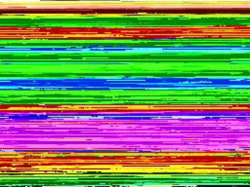 a pile of rainbow colored lines at Apartment Fewo 1 in ruhigem Haus by Interhome in Süderende