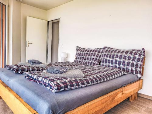 Cama o camas de una habitación en Apartment Residenza Solaria Endless View by Interhome