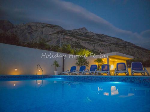 Holiday Home Ferias in Makarska, with private pool