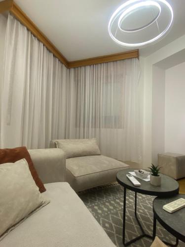 Χώρος καθιστικού στο Apartman Sena