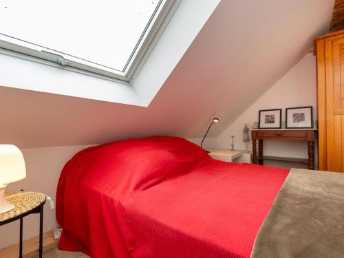 Katil atau katil-katil dalam bilik di Holiday Home Les Liesses by Interhome