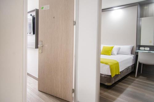Eco Star Hotelにあるベッド
