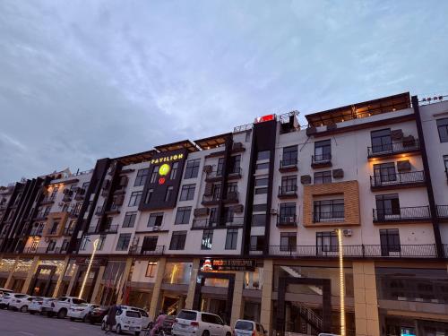 Το κτήριο όπου στεγάζεται  το διαμέρισμα