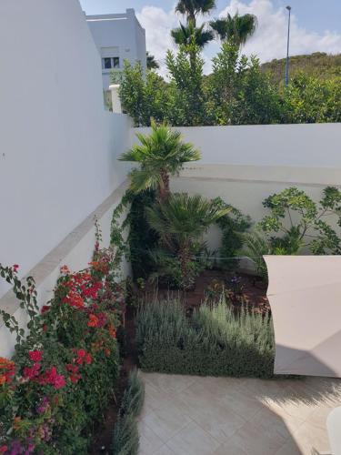 Κήπος έξω από το Plage El Haouzia