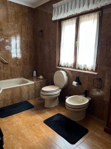 Ένα μπάνιο στο Casa Luisin