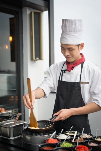 Gæster der bor på Bespoke Trendy Hotel Hanoi