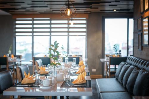 Et opholdsområde på Bespoke Trendy Hotel Hanoi