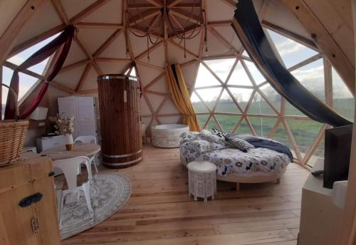 Et opholdsområde på Cartago-village