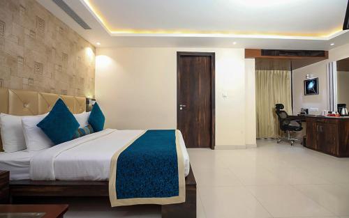 Ένα ή περισσότερα κρεβάτια σε δωμάτιο στο Basera Home Stay