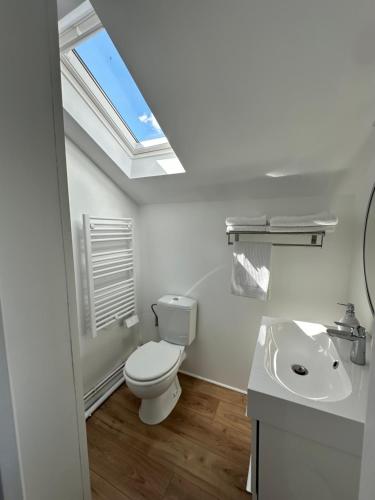 Koupelna v ubytování Le havre Isabey - Appartement coquet et calme