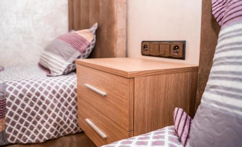 Ένα ή περισσότερα κρεβάτια σε δωμάτιο στο Luxurious apartment