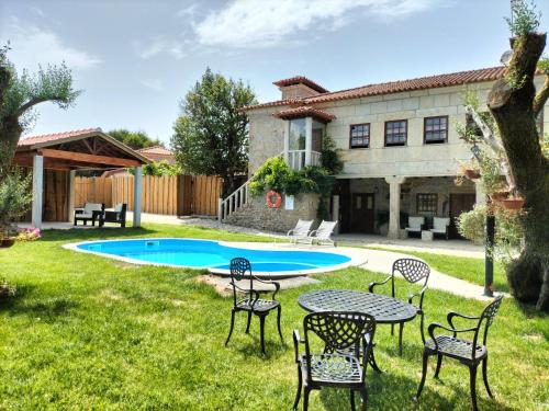 Πισίνα στο ή κοντά στο Casas do Rio