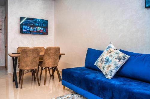 Χώρος καθιστικού στο Luxurious apartment