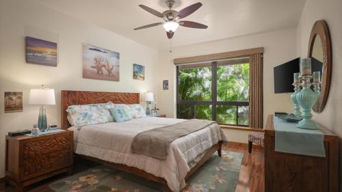 Ένα ή περισσότερα κρεβάτια σε δωμάτιο στο Spectacular Ground Floor Condo Sleeps 5